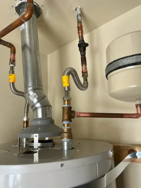 Water heater installation and plumbing repair in Hillside